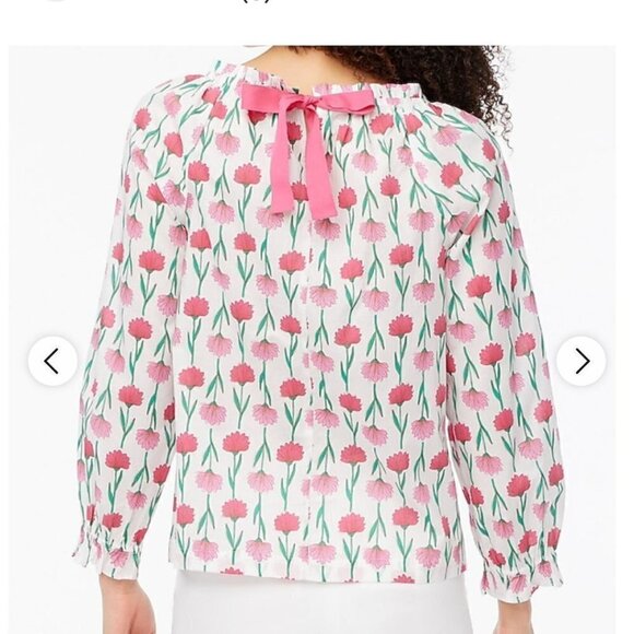 J. CREW FACTORY Flora Back Tie Blouse - Picture 8 of 8